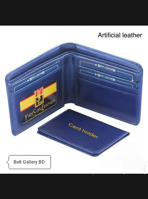Sky Blue StyIie With ATM Card Holder Wallet For Men