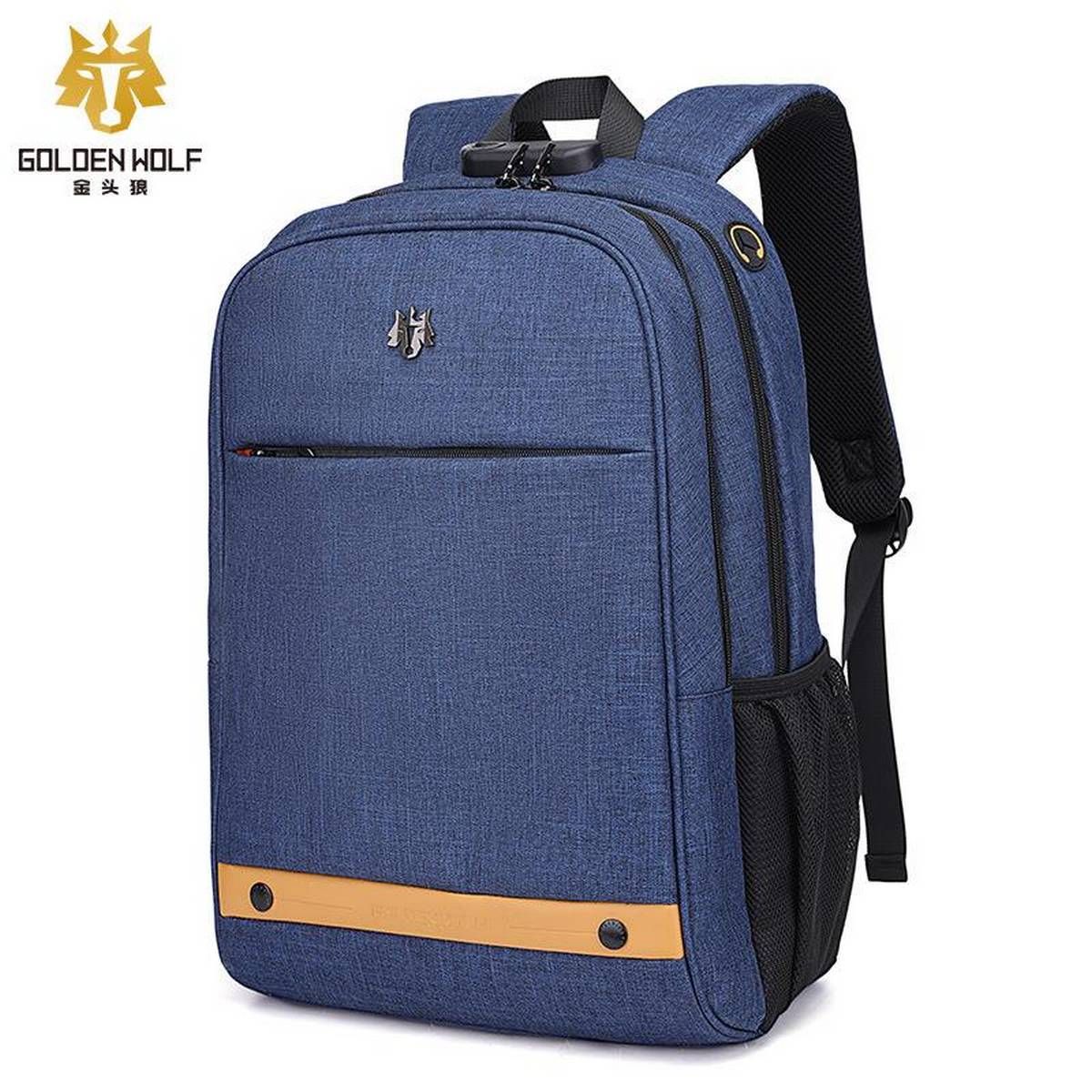 Wolf Men Woman Anti-Thief Bags Backpacks Waterproof Laptop Backpack Multi-Function Backpack Colllege Bagpacks