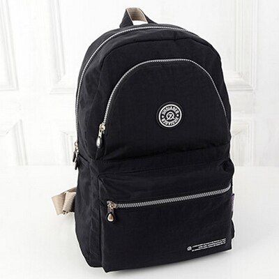 Nylon Backpack Waterproof Women Knapsack Shoulder Girl Student School Bag For Laptop Travel Bookbags mochila escolar feminina