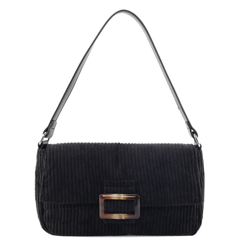 Fashion Women Corduroy Packs Advanced Package Crossbody Bags Pure Color Totes Vintage Travel Handbag Purse Dropshipping