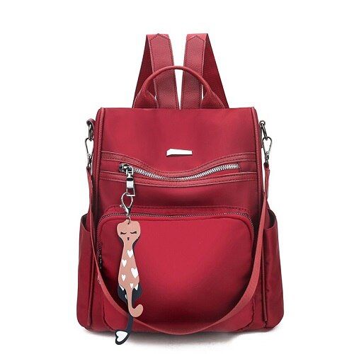 Casual Oxford Women Backpack Fashion Female Small Bagpack Schoolbag For Teenager Girls Multifunction Backpack 2020 Sac A Dos