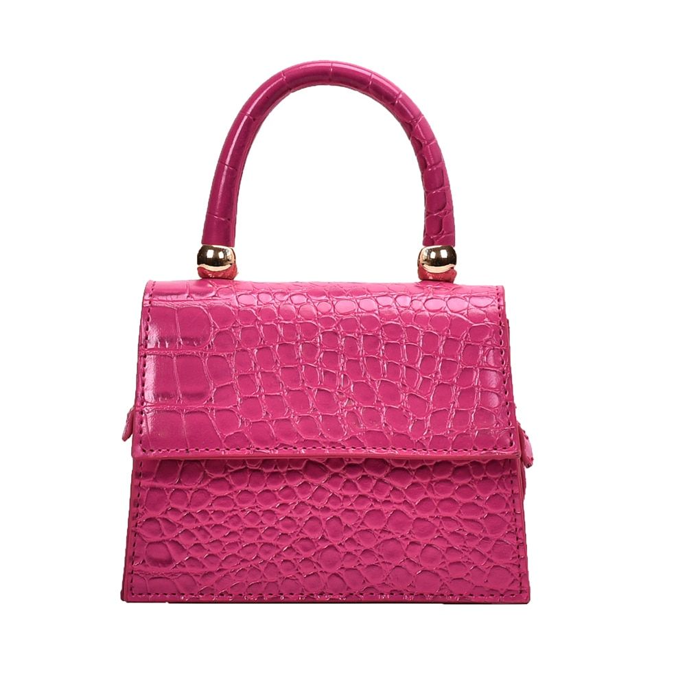Alligator Pattern Bags PU Leather Flap Shoulder Messenger Top-handle Crossbody Purse Leather for Women Handbags Messenger Bags