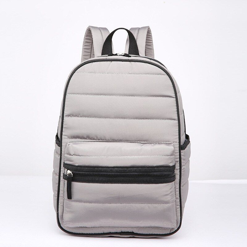 women backpack space down cotton fashion backpack for travel school bags for girls teenagers and ladies special down material