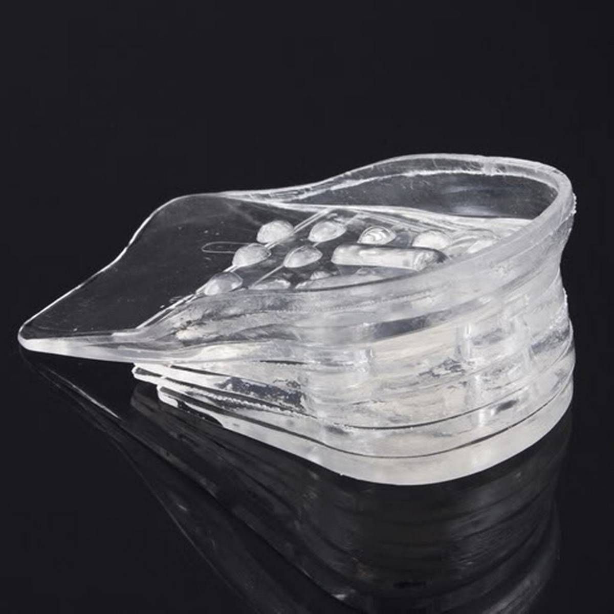 MA 5 Layers Taller Insole Silicone Gel Inserts Lift Shoe Pads Height Increase NEW