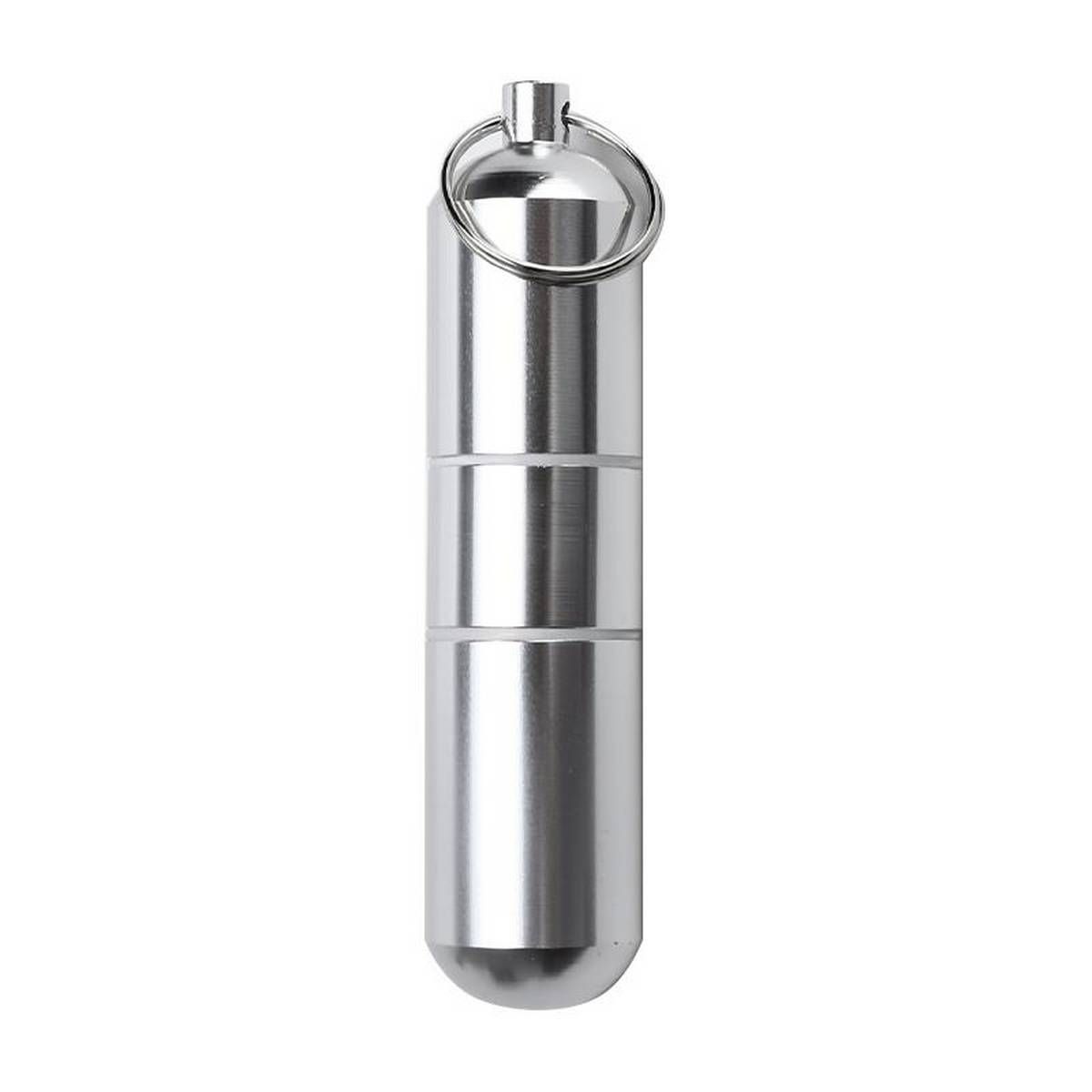 Keychain Portable Metal Case Alloy Storage Men'S Mini Box