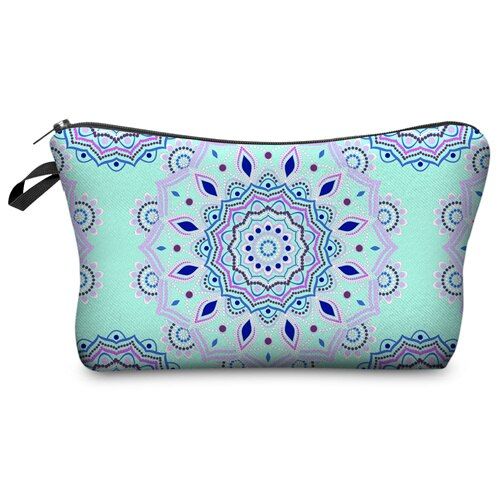 Who Cares Fashion Makeup Bags Mandala 3D Printing Printing 3D Printing Cosmetics Pouchs For Travel Women Cosmetic Bag