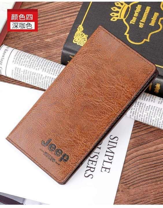 Jeep Brown Stylish High quality Artificial Leather wallet for men