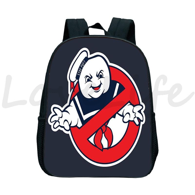 Mochila Ghostbusters Backpack Kids Cartoon Kindergarten School Bag Boys Girls Back to School Rucksack Children Preschool Bags