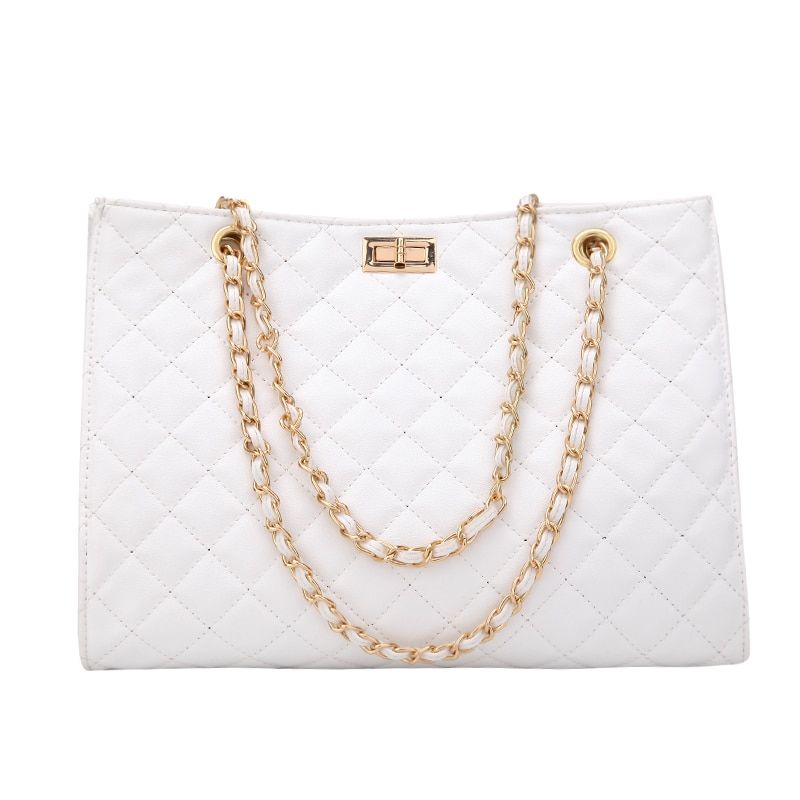 Large Capacity Women Pu Leather Shoulder Bag High Quality Female Chain Crossbody Bag New Fashion Designer Ladies Messenger Bags