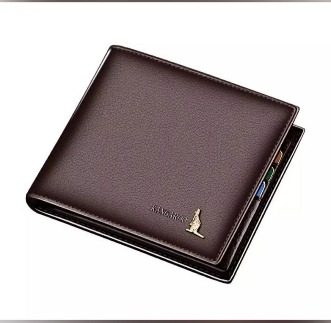Chocolate Colour Man Wallet Money Bag - Wallet