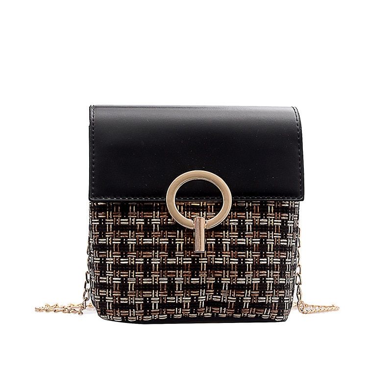 Women Summer Fashion Small Flap Straw Bags Wallet Female Bohemian Beach Bags Handbags Ladies New Casual Shoulder Messenger Bags