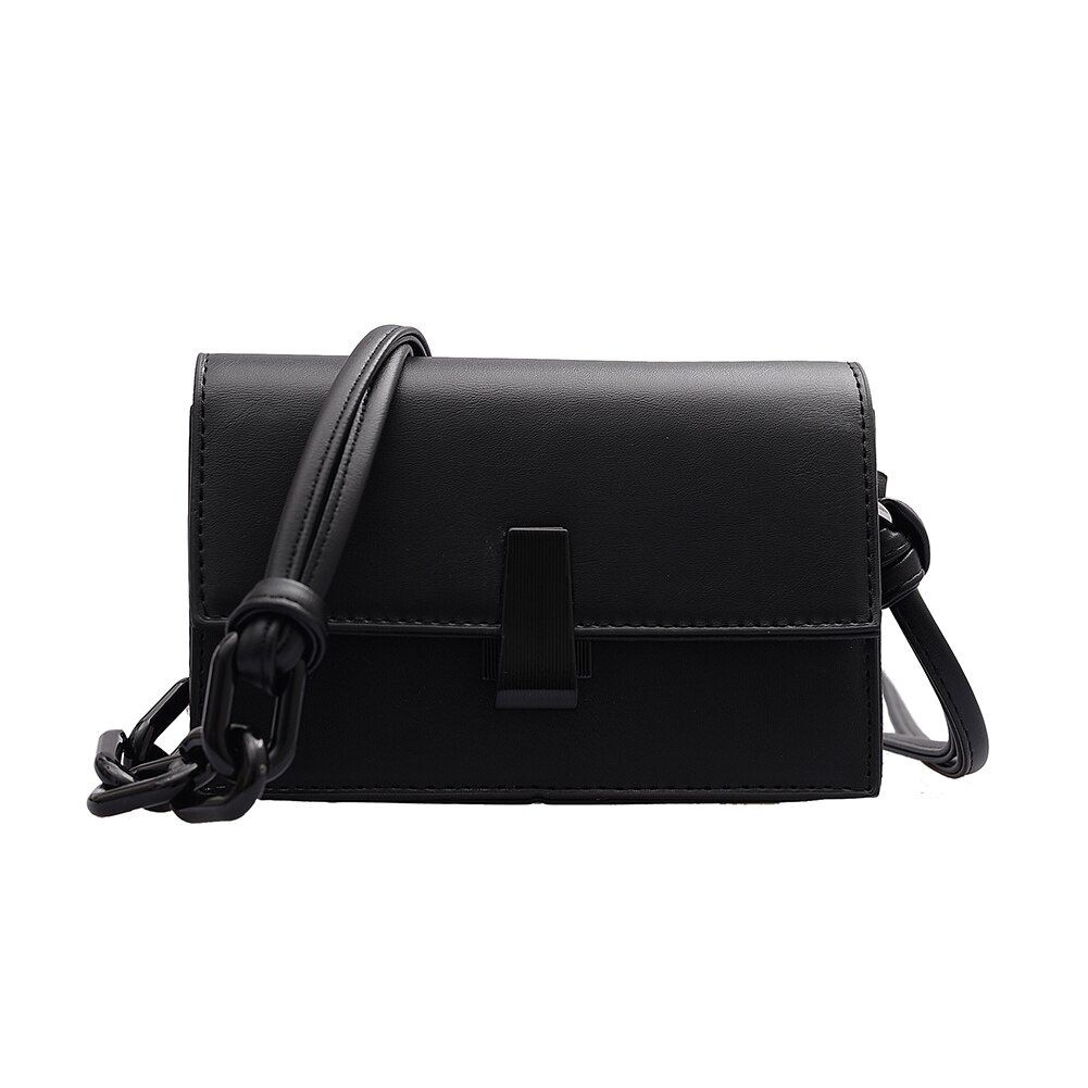 Women Macaroon PU Leather Crossbody Bag Shoulder Sling Purses Simple Handbags Classic Elegant Crossbody Shoulder Bag
