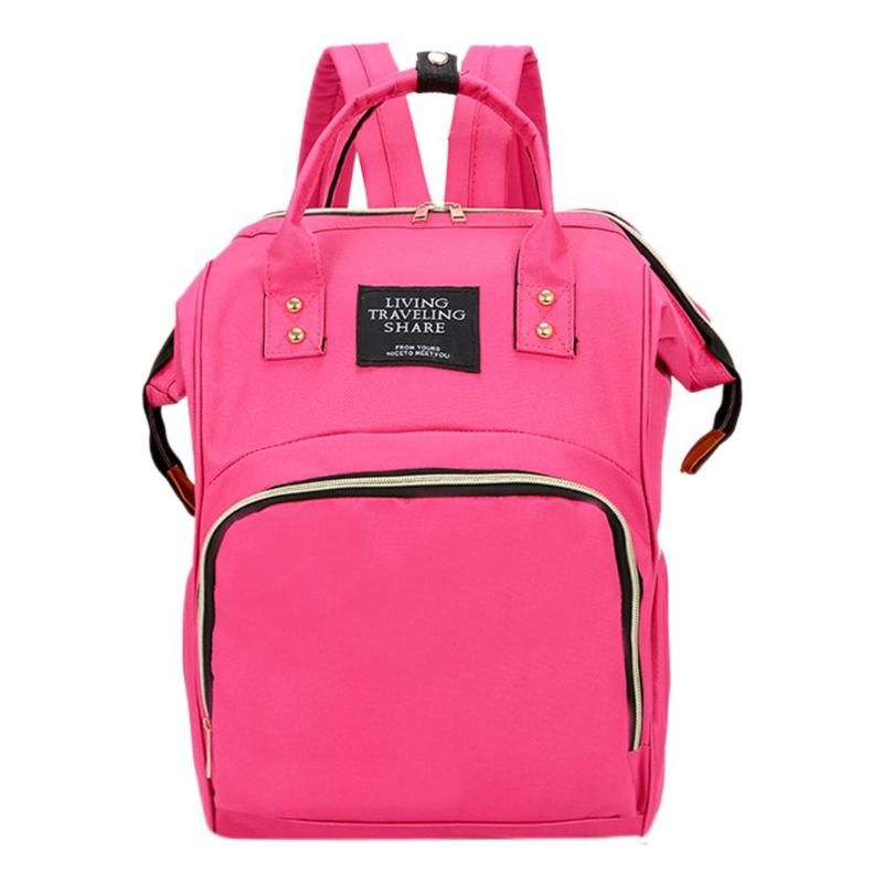Large Capacity Maternity Mummy Nappy Bag Baby Care Nursing Mother Diaper Bag Multifunction Outdoor Milk Feeding Bottle Backpack