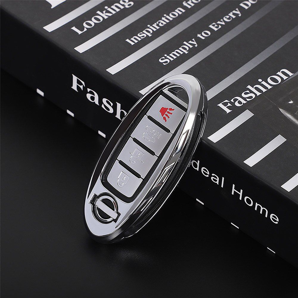 OIMG Zinc Alloy Car Key Case Cover For Nissan Qashqai J10 J11 X-Trail T31 T32 Kicks Tiida Pathfinder Murano Note Juke Infiniti