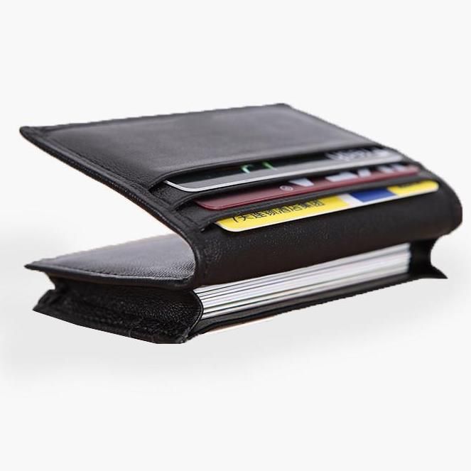 Genuine Leather Credit and Visiting Card Holder/Wallet