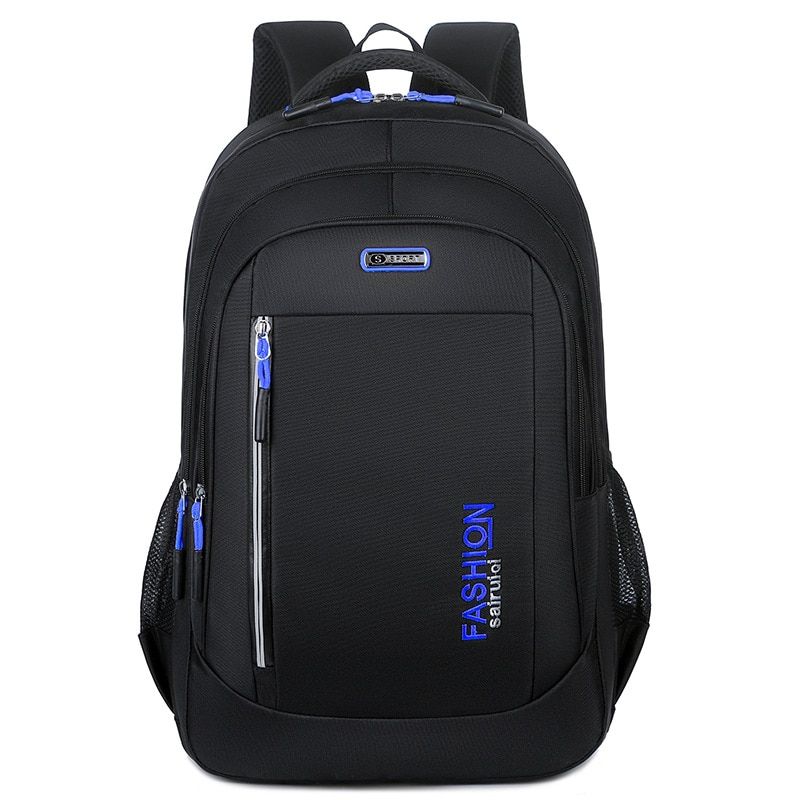 Large Capacity Men Backpack for Teenage Boys School Bags Nylon Multifunctional Pocket StuBack Pack Male 2021