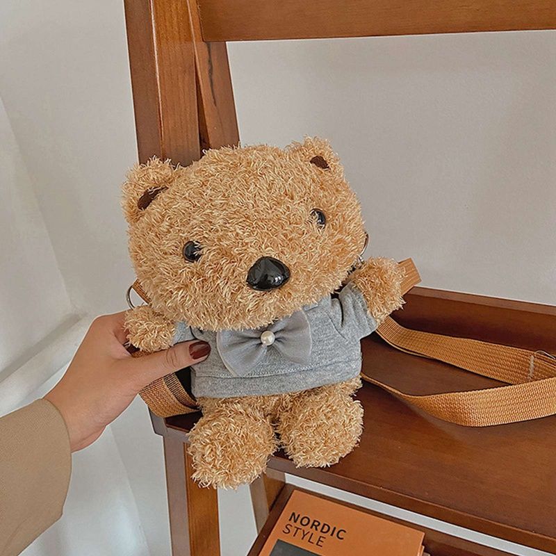 Cute Bear Children Girls Backpack