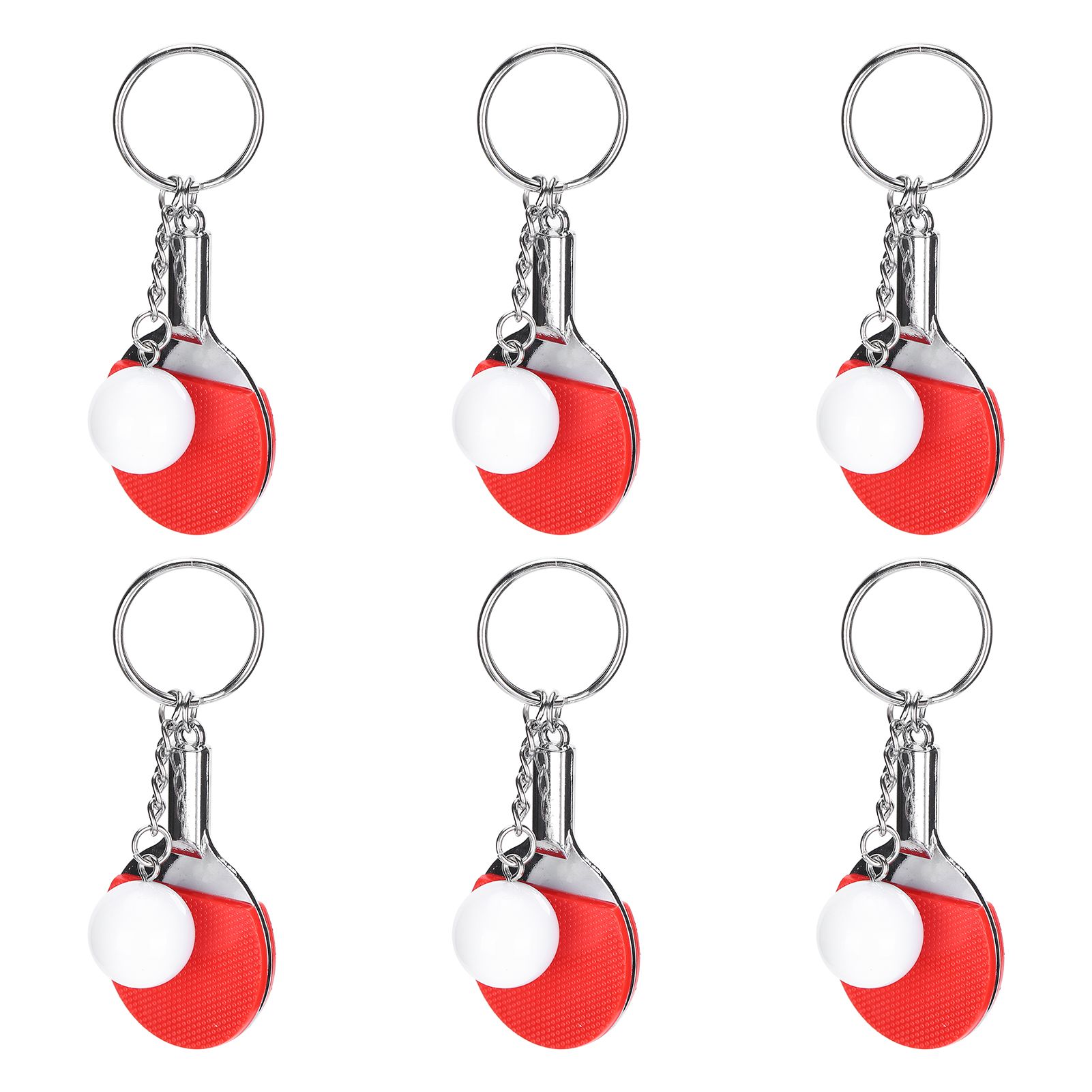 Key Chains Pendant Keychain 6 Pcs Handbag for Champions Students