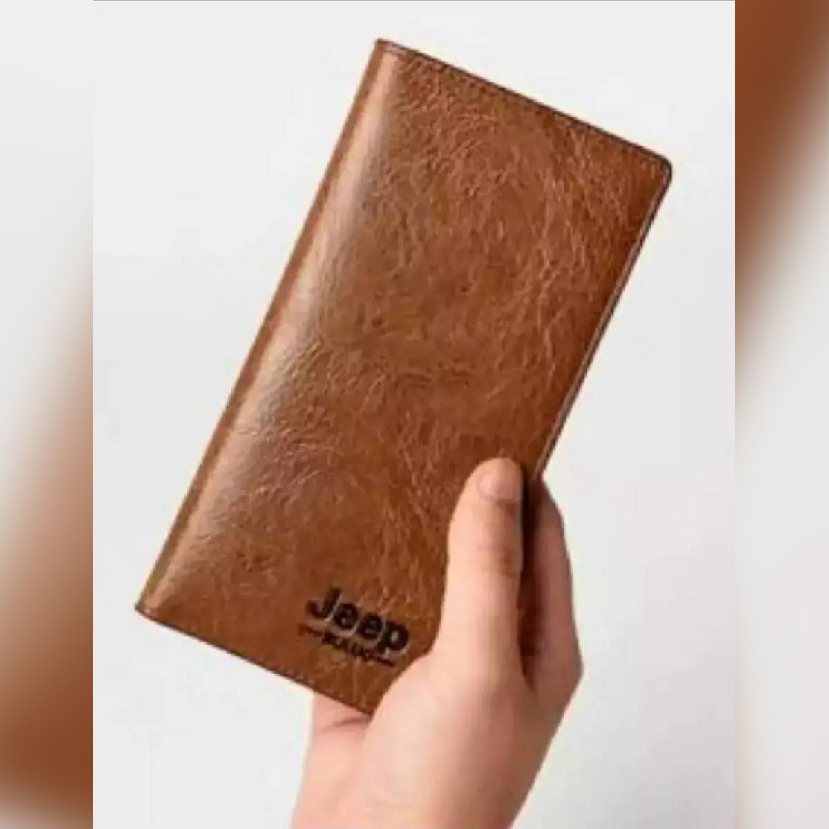 Brown High Quality Huge Capacity Thin Men'S Long Wallet For Men - Wallet