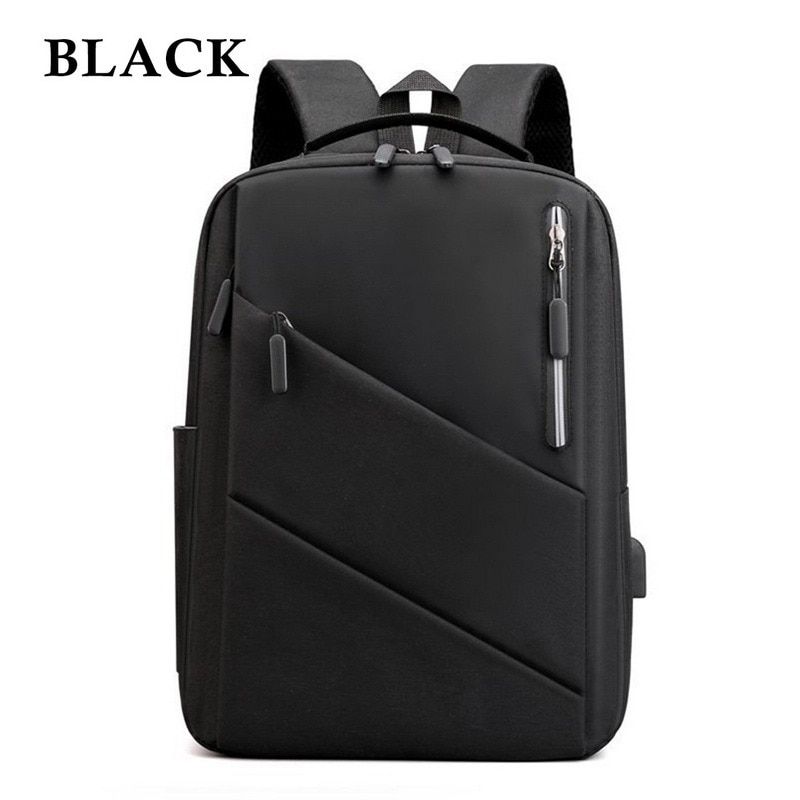 2021 Patchwork Backpack Men Multifunctional Waterproof Backpack School Travel Casual Backpack Nylon Black Gray Business Rucksack