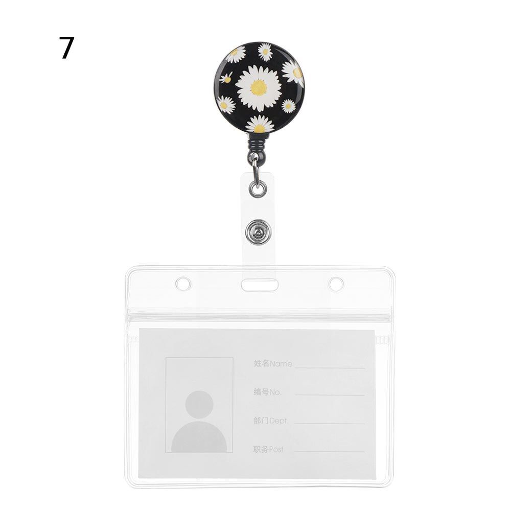 Aluminum Alloy Work Card With Lanyard Holders ID Metal Work Card Bus Card Case Holder School Office Supplies Card Set