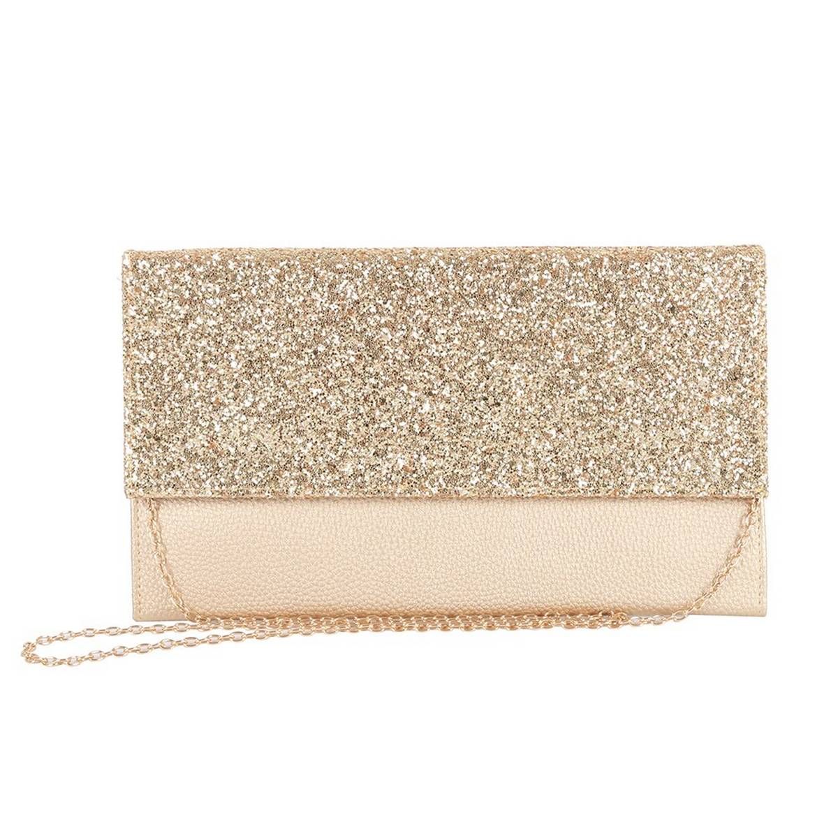 Luxury Shiny Women PU Purse Envelope Clutch Fashion Glitter Ladies Wedding Bags Handbags Bolsas Vintage Evening Bags for Women