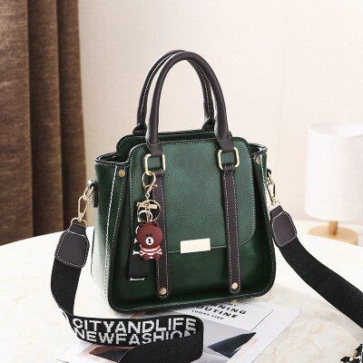 New Vintage Women Leather Handbags Zipper Decorative Women Bags Designer Bucket Bag Fashion Tassel Female Shoulder Crossbody Bag