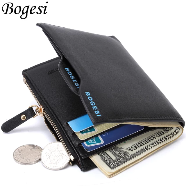 Dark Brown Artificial Leather Wallet For Men
