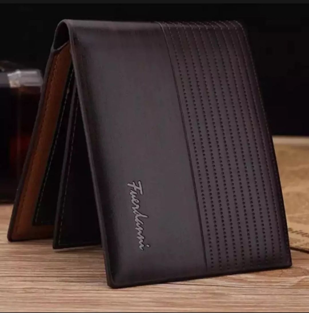 Chocolate High Quality Artificial Leather Wallet For Men - Wallet
