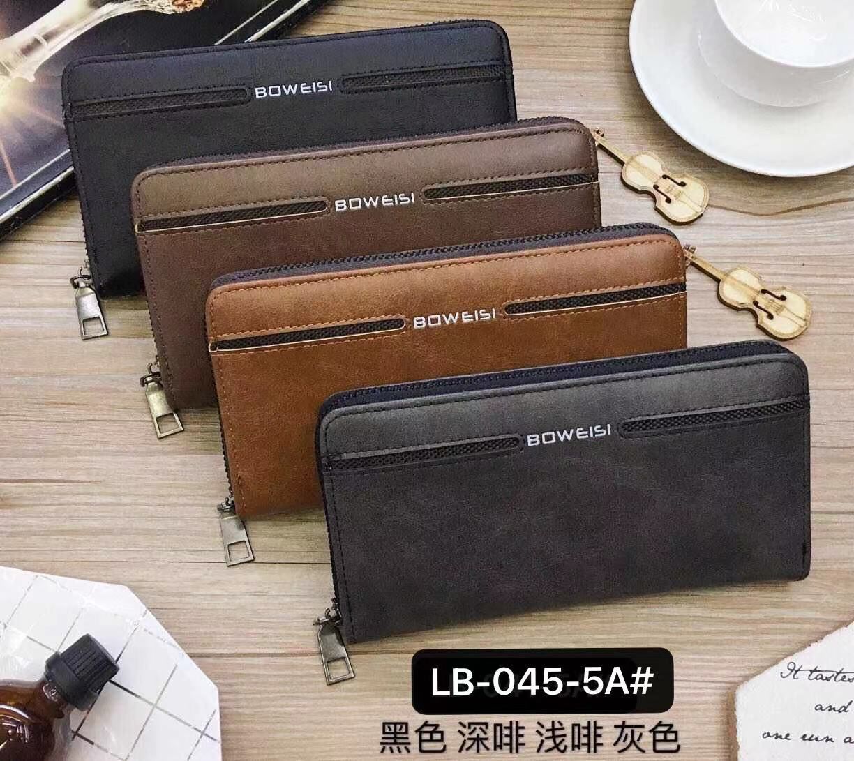 Boweisi Long Wallet 2021 New Edition Zipper Design 4 color
