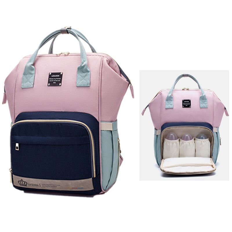 LEQUEEN Waterproof Diaper Bag for Mommy Maternity Nappy Backpack Baby Infant Organizer Nursing Changing Mother Bag to Care 2019