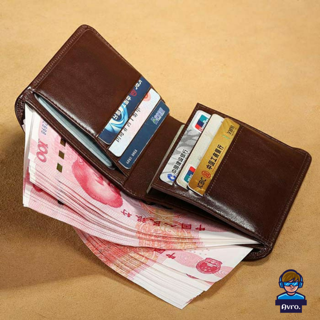Pure Leather Wallet For Men Chocolate
