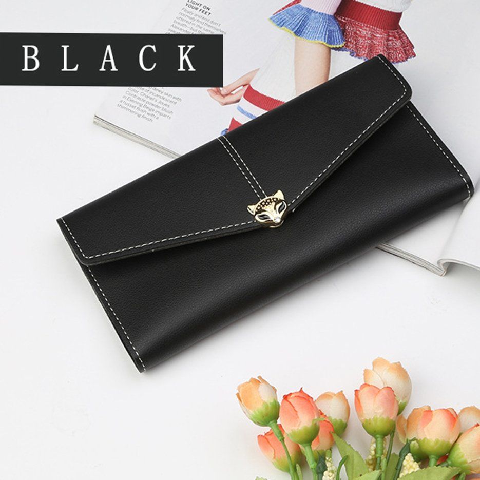 Baellerry Women Long Wallet With Zipper Cards Holder Business Purse N1190