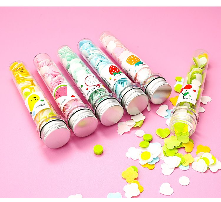 Portable Mini Child Hand Washing Soap Paper-Pear flavor