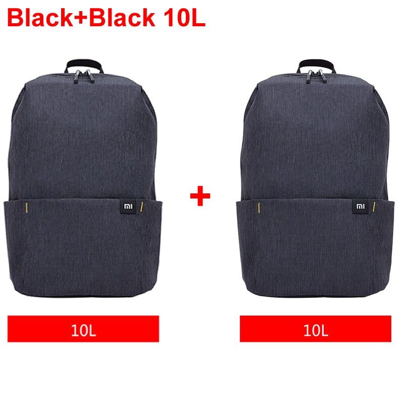 XiaoSmall Backpack City Leisure Travel Sports Bag 10L Waterproof Bag Uni Multicolor Combination Dropshipping