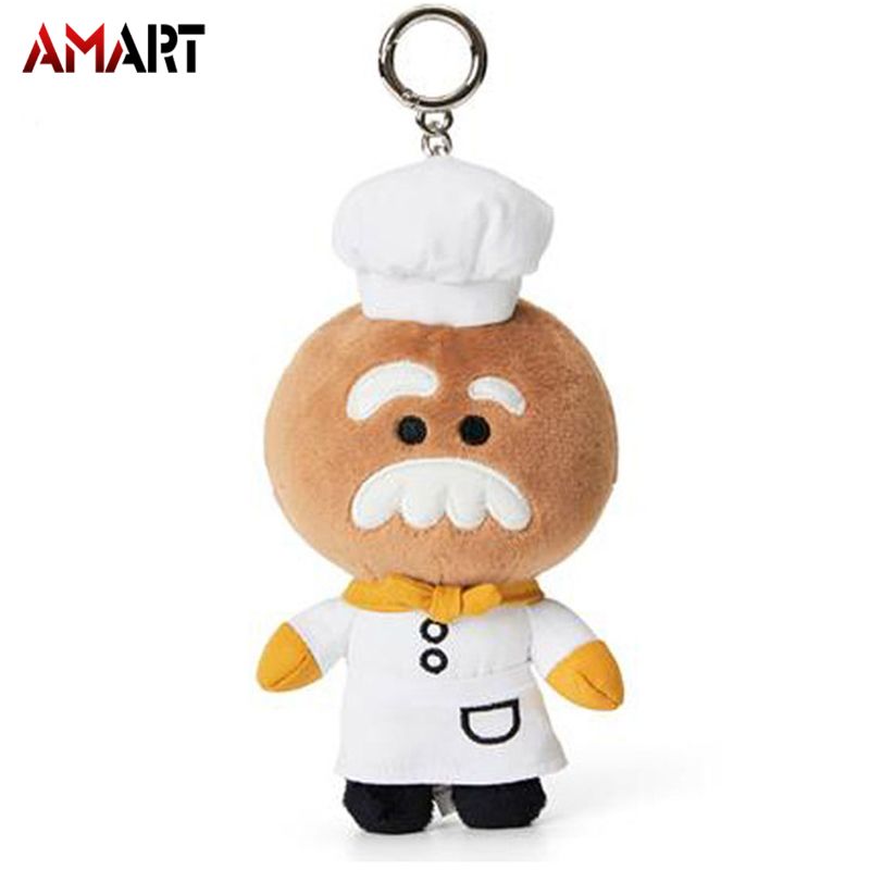 Plush Toy BTS Character Stuffed Doll Schoolbag Accessories Pendant Children Kid Gift