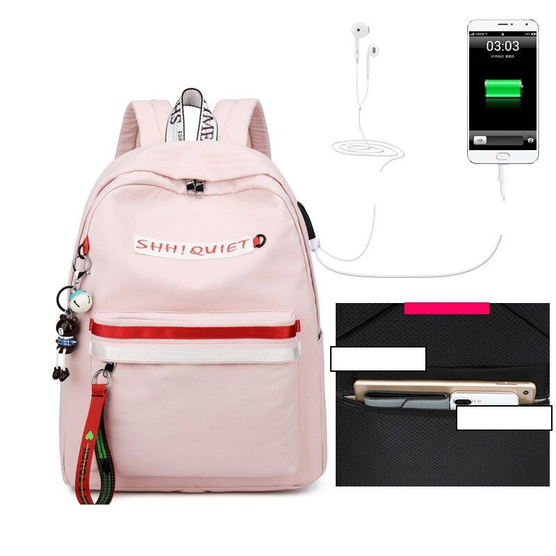 2020 New Simple Design Oxford Korea Style Women Backpack Fashion Girls Leisure Bag School Student Teenager Travel Large Capacity