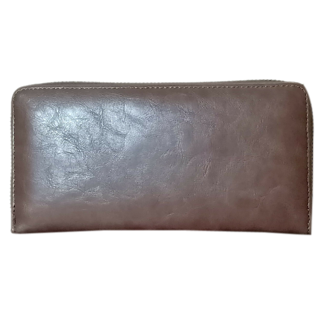 Women'S Rfid Blocking Trifold Wallet Ladies Long Leather Clutch Travel Purse