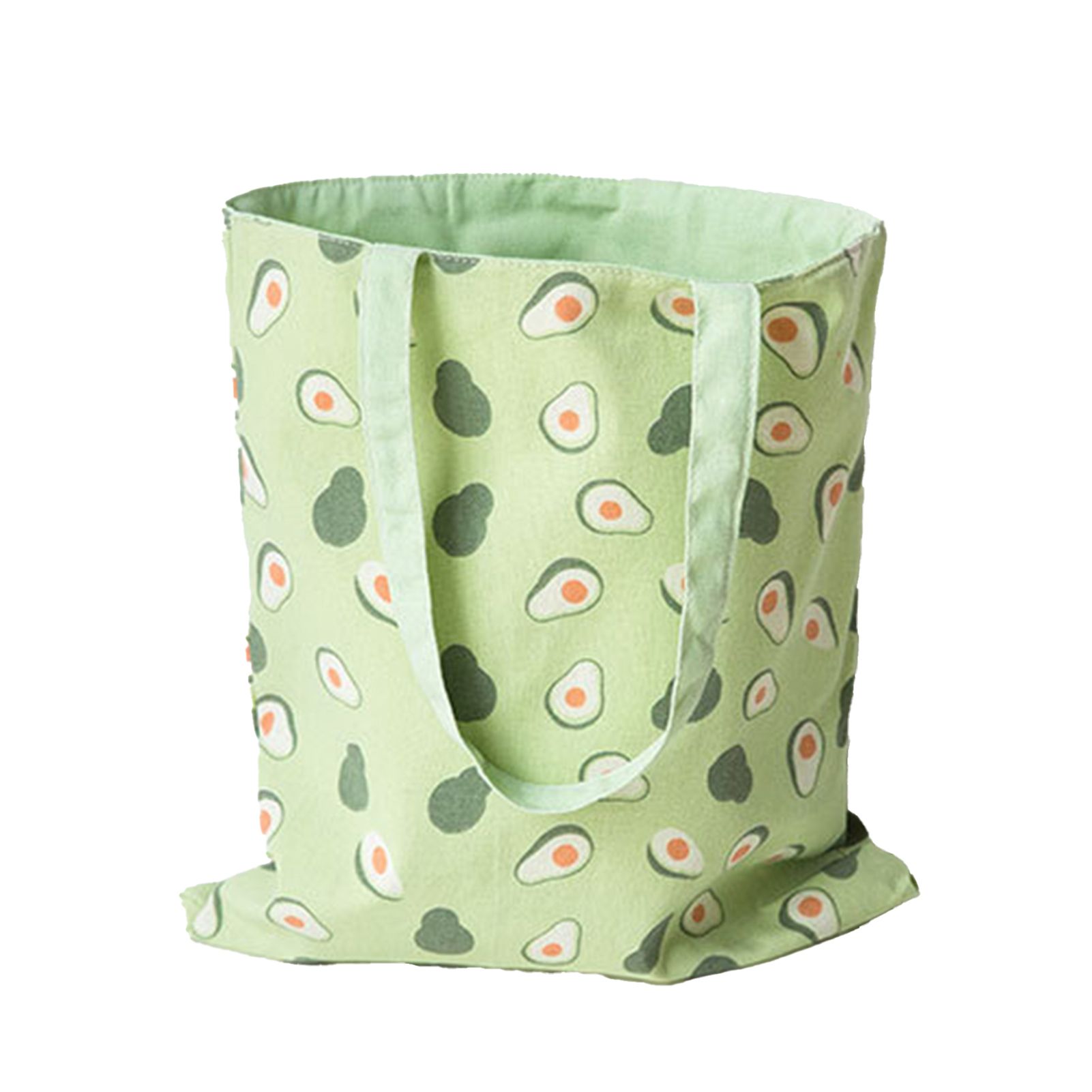 Tote Bag Wear-resistant Fruit Flower Pattern Shoulder Bag