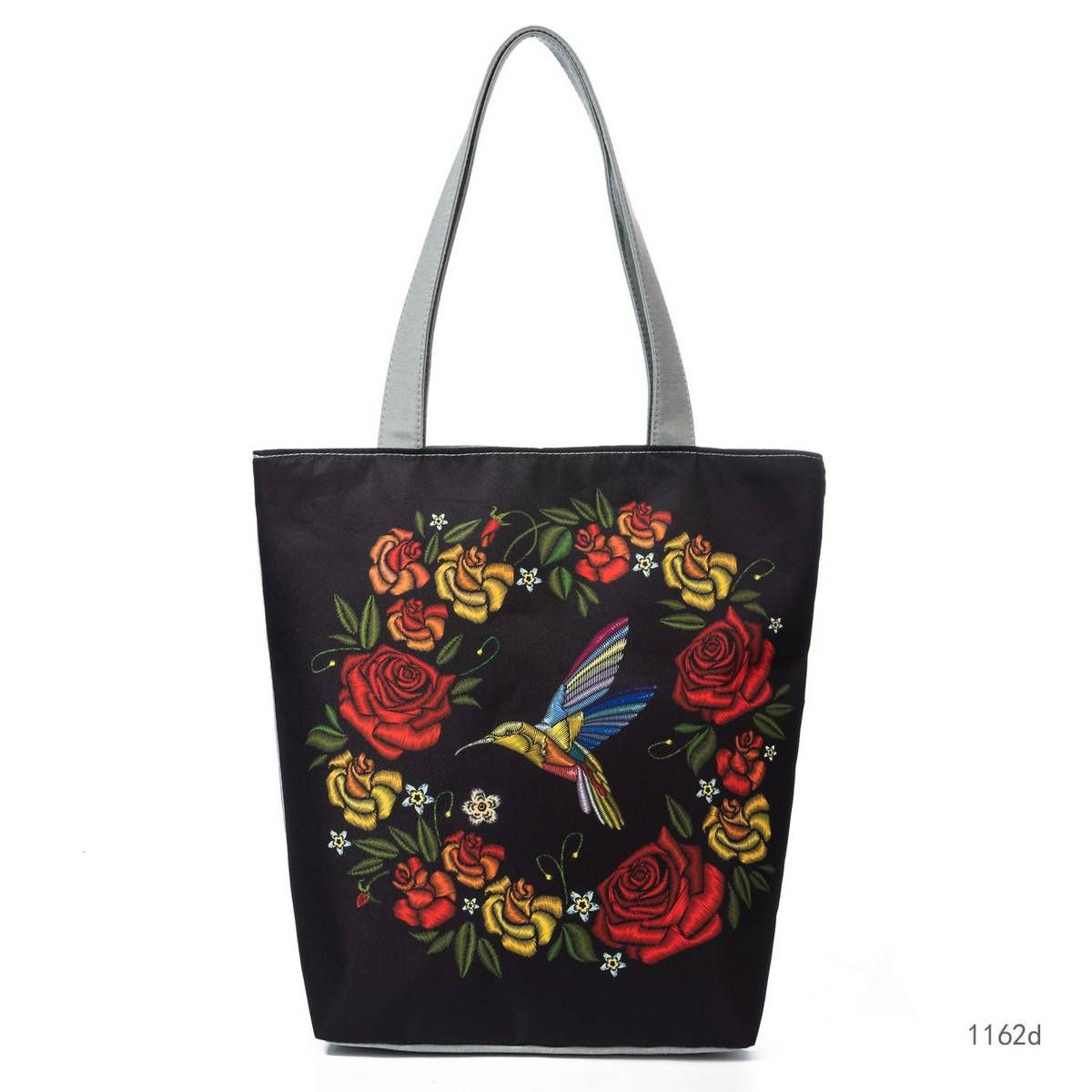 Miyahouse Colorful Floral Printed Single Shoulder Bag Women Daily Use Canvas Tote Handbag Female Summer Beach Bag Lady