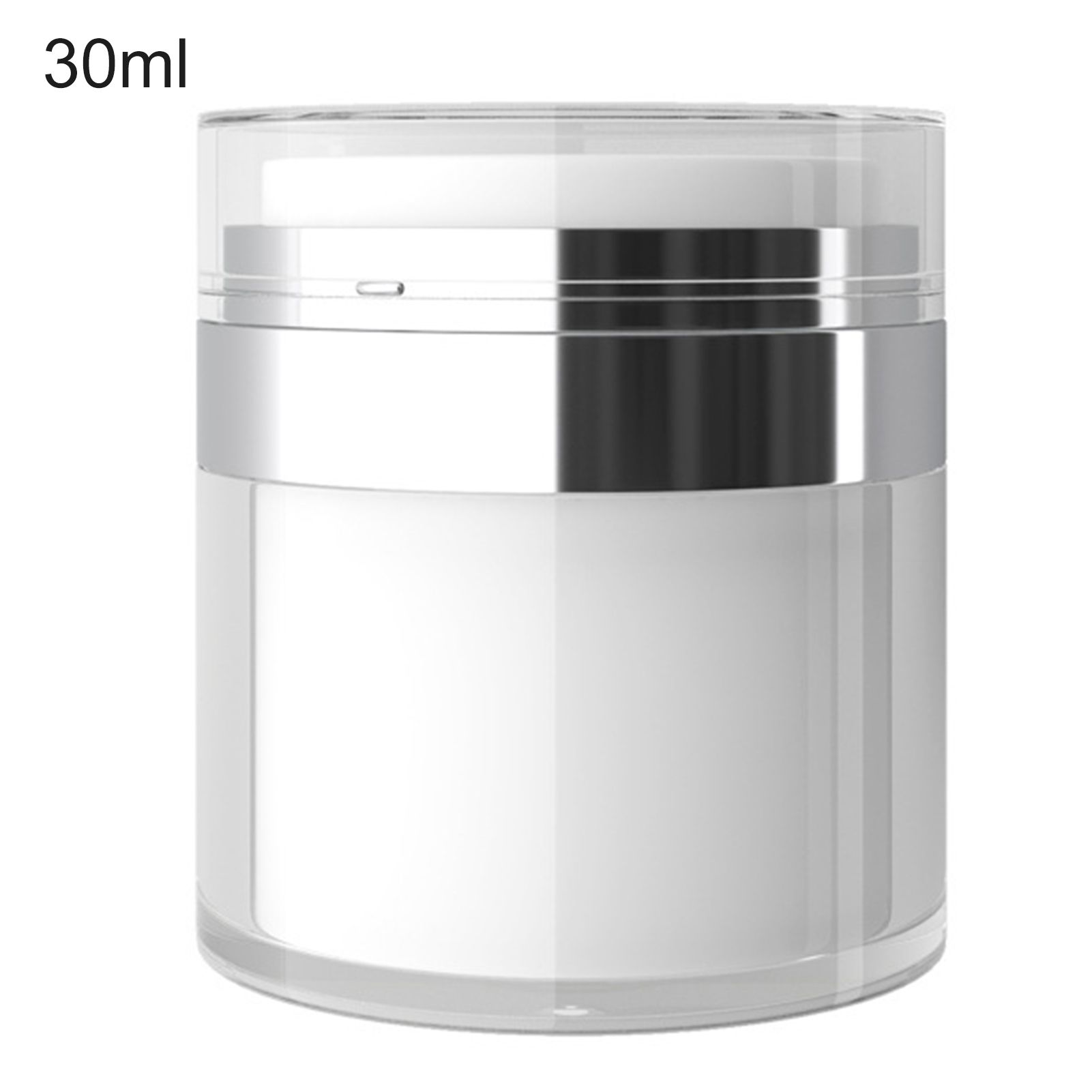 15ml/30ml/50ml Cream Bottle Portable Leak-proof Empty Airless Moisturizer Face Cream Dispenser for Travel