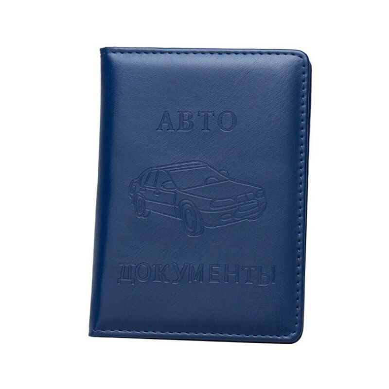 Fashion PU leather Retro Auto Driver License Bag Cover for Car Driving Documents Card Credit Holder Wallet Case