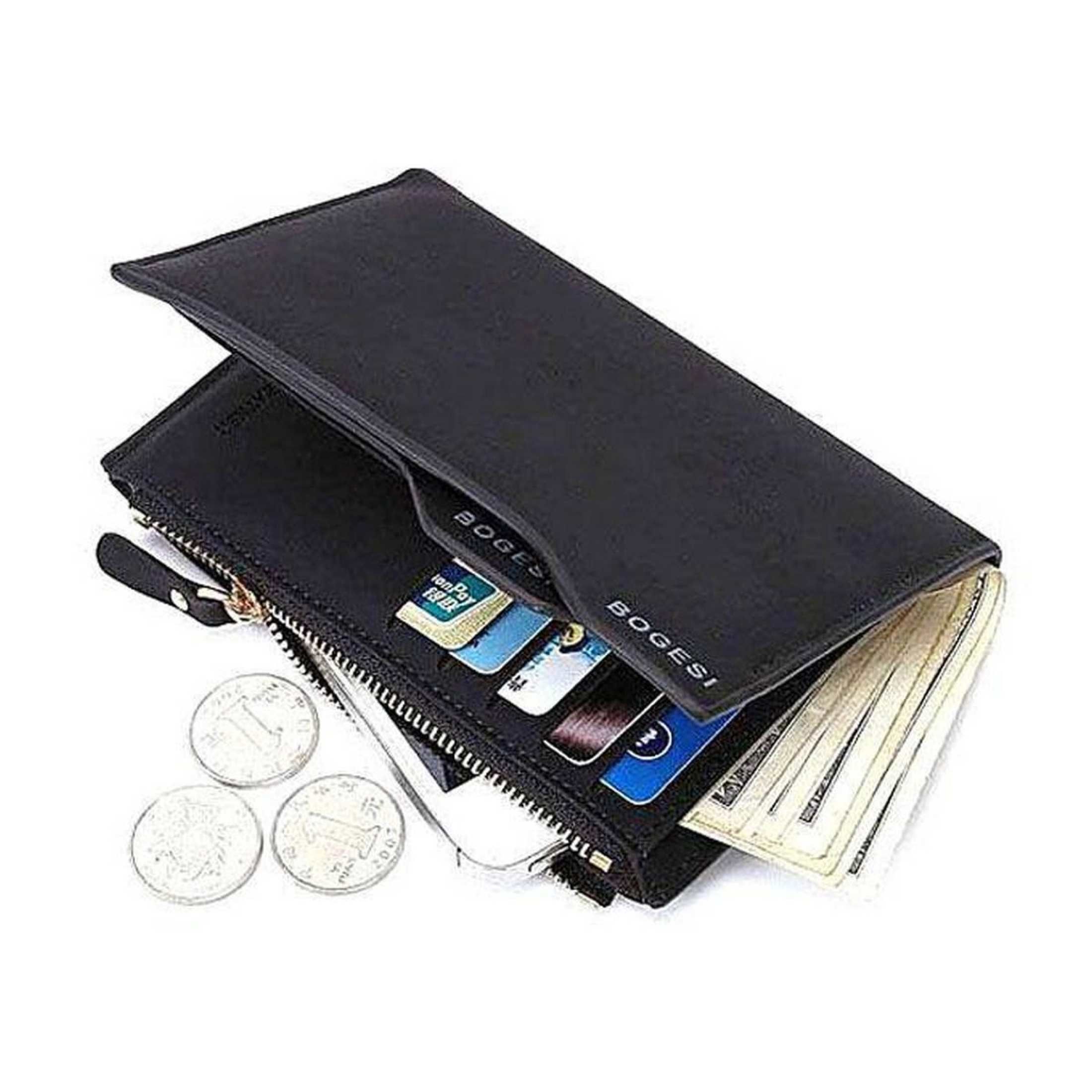 Bogesi medium Male Card Holder Designer Famous Brand wallet 5 PLUS mobile holder