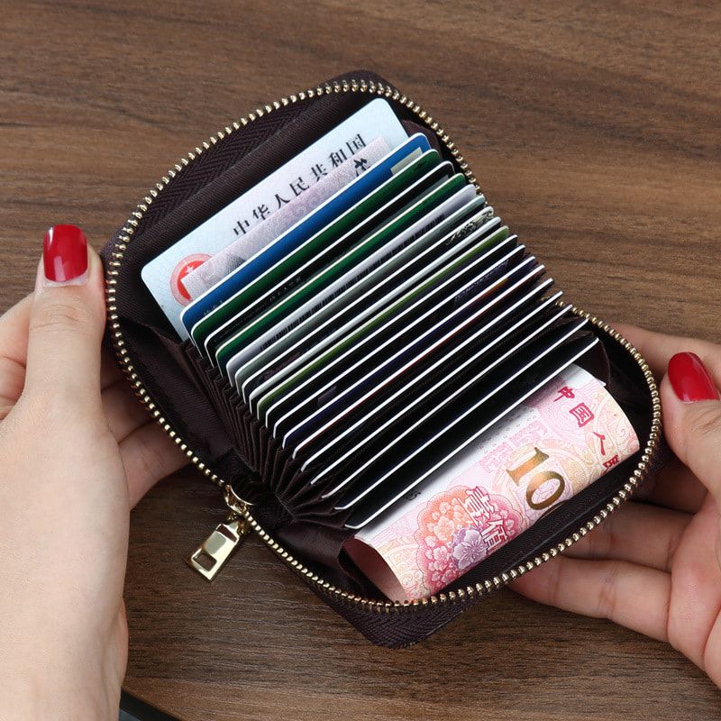 Business Card Holder Wallet Women/men ID/Credit Card Holder Wallet Case