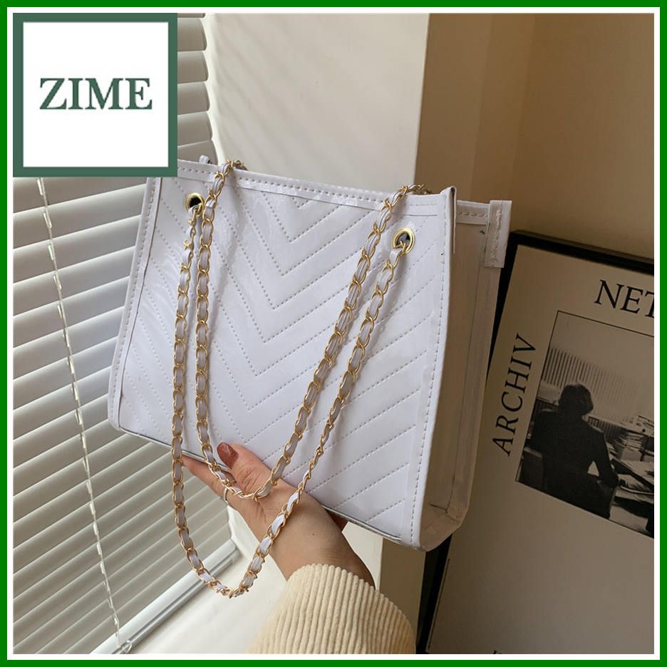 Bag women's new trendy fashion net red shoulder bag new collection all-match casual simple chain ins portable messenger bag