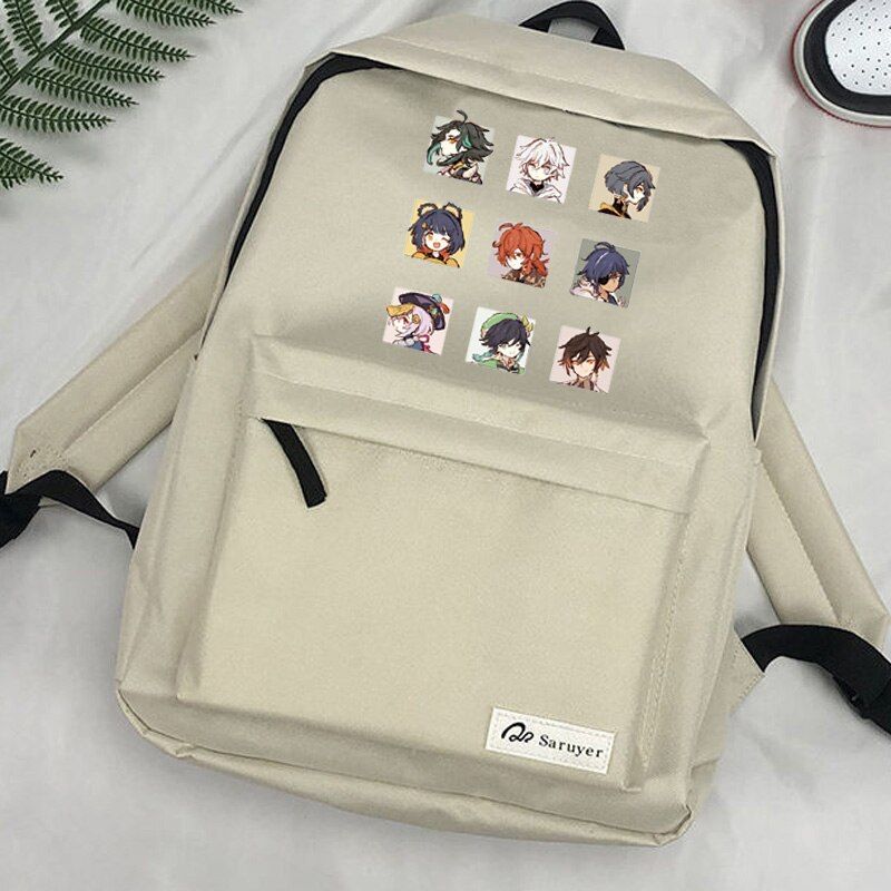 Hot Games Genshin Impact Schoolbag Anime Backpack Teenagers Computer Outdoor  Travel Boys Girls Cartoon Bags