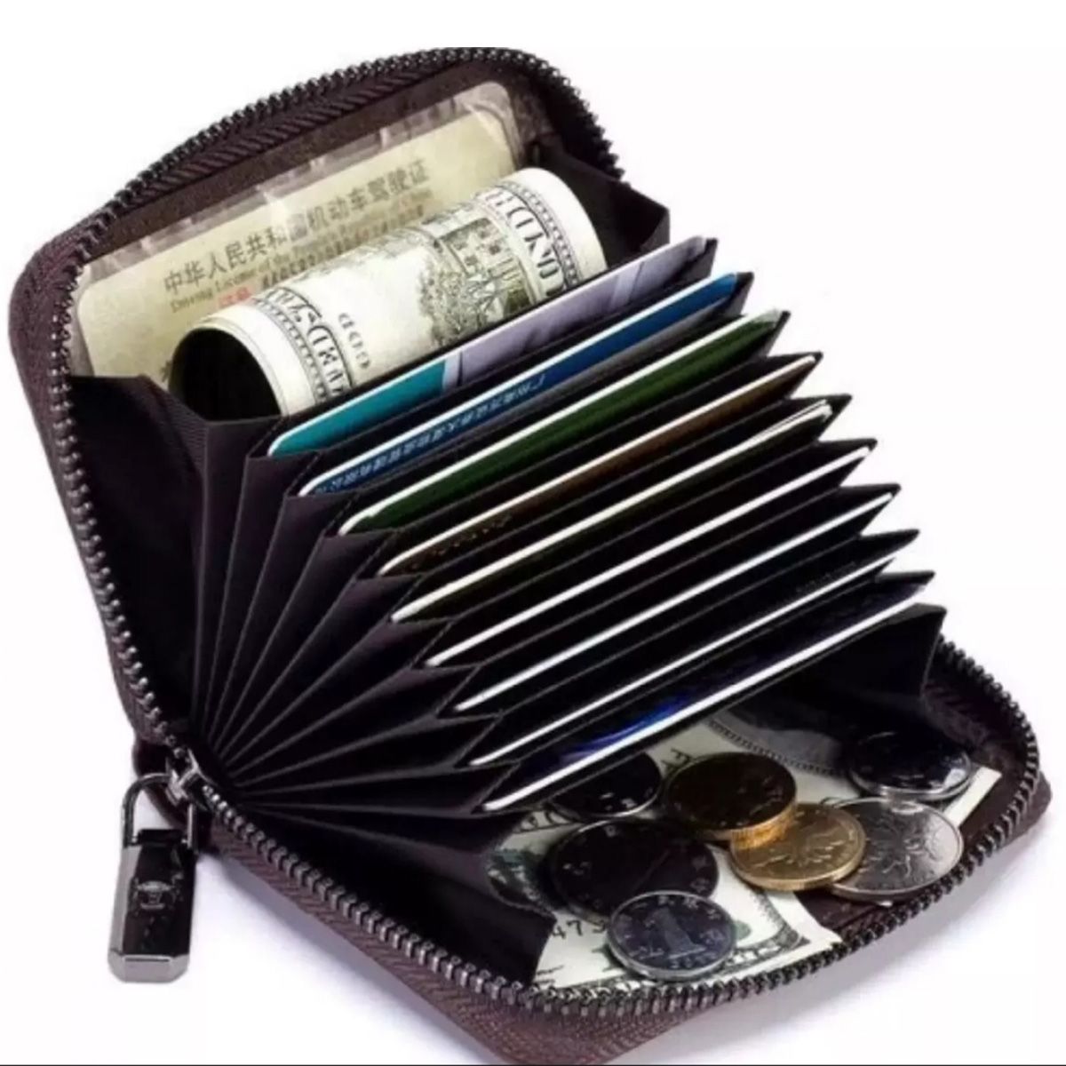 Credit or Debit & Visiting Card Holder With Wallet For Men/Women Made in China