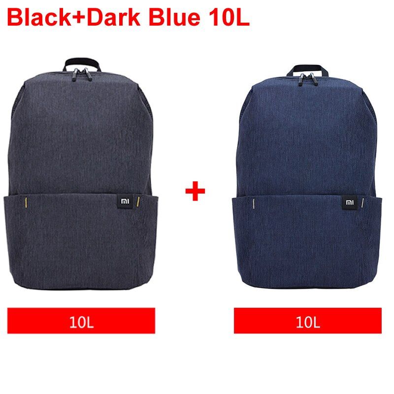 XiaoBackpack Colorful Small Backpack Thin men women ple StuBag 10L Capacity Daily Casual Sports Bag