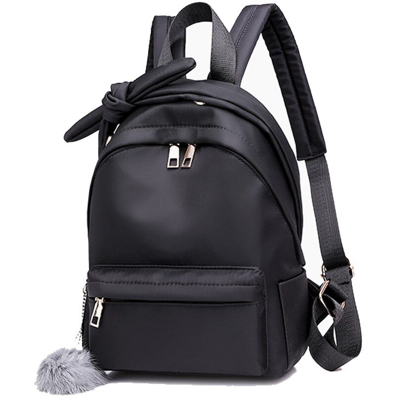 Chuwanglin Preppy style school backpack for teenage girls lovely bow cute backpacks mochila feminina casual women bag F7868