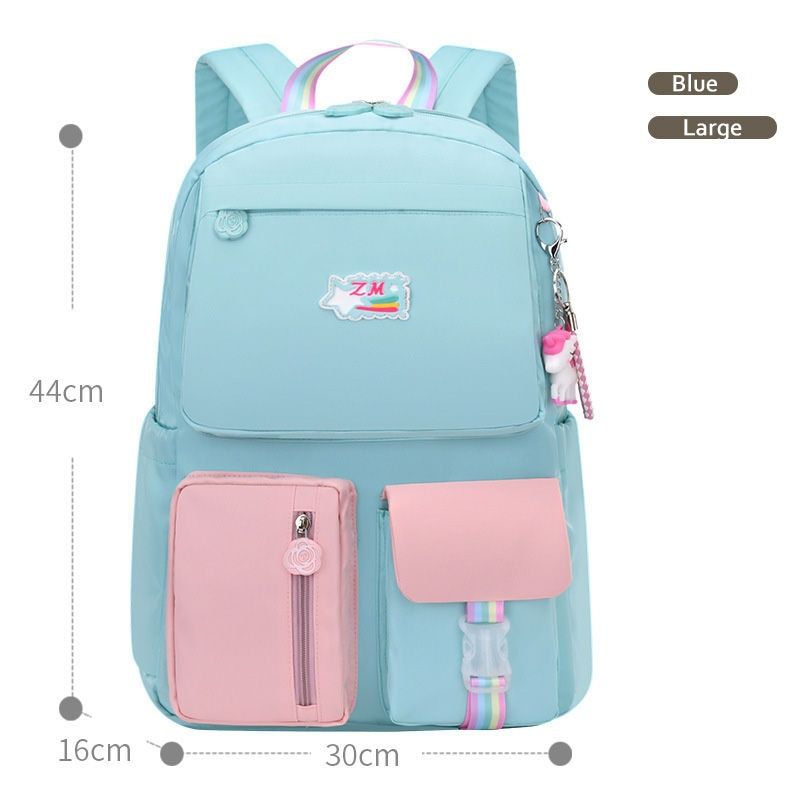 4 Color Nylon Waterproof Kids School Backpacks For  Teenage Boys Girls Primary Children School Bags Boy Child Book Bags Grade 1-6